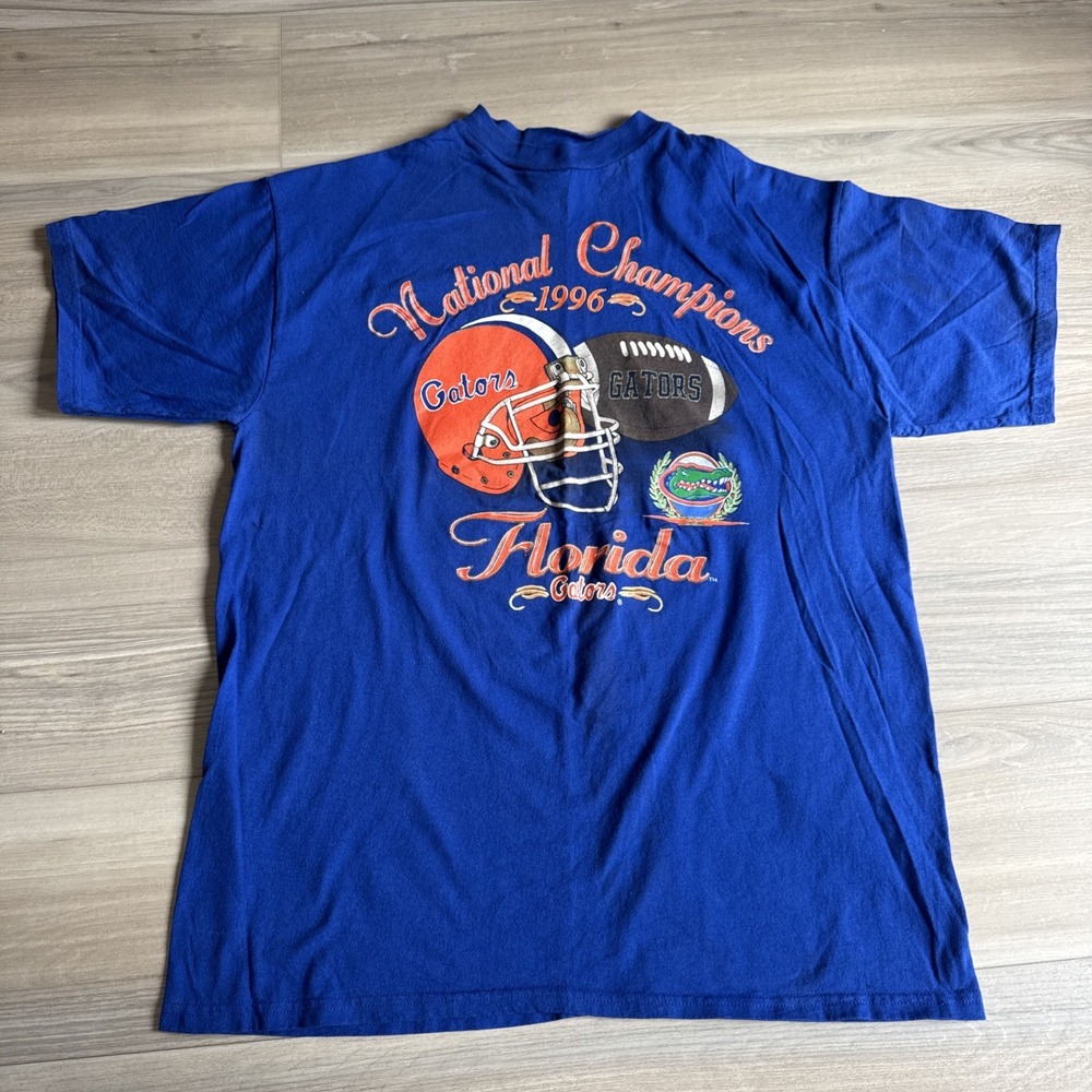 Vintage 1996 Florida Gators Football National Champions TSI Shirt Sz L Mexico